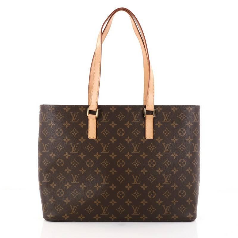 Women's or Men's Louis Vuitton Luco Handbag Monogram Canvas