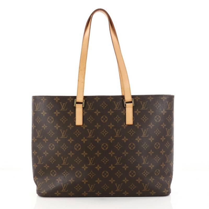 Women's Louis Vuitton Luco Handbag Monogram Canvas