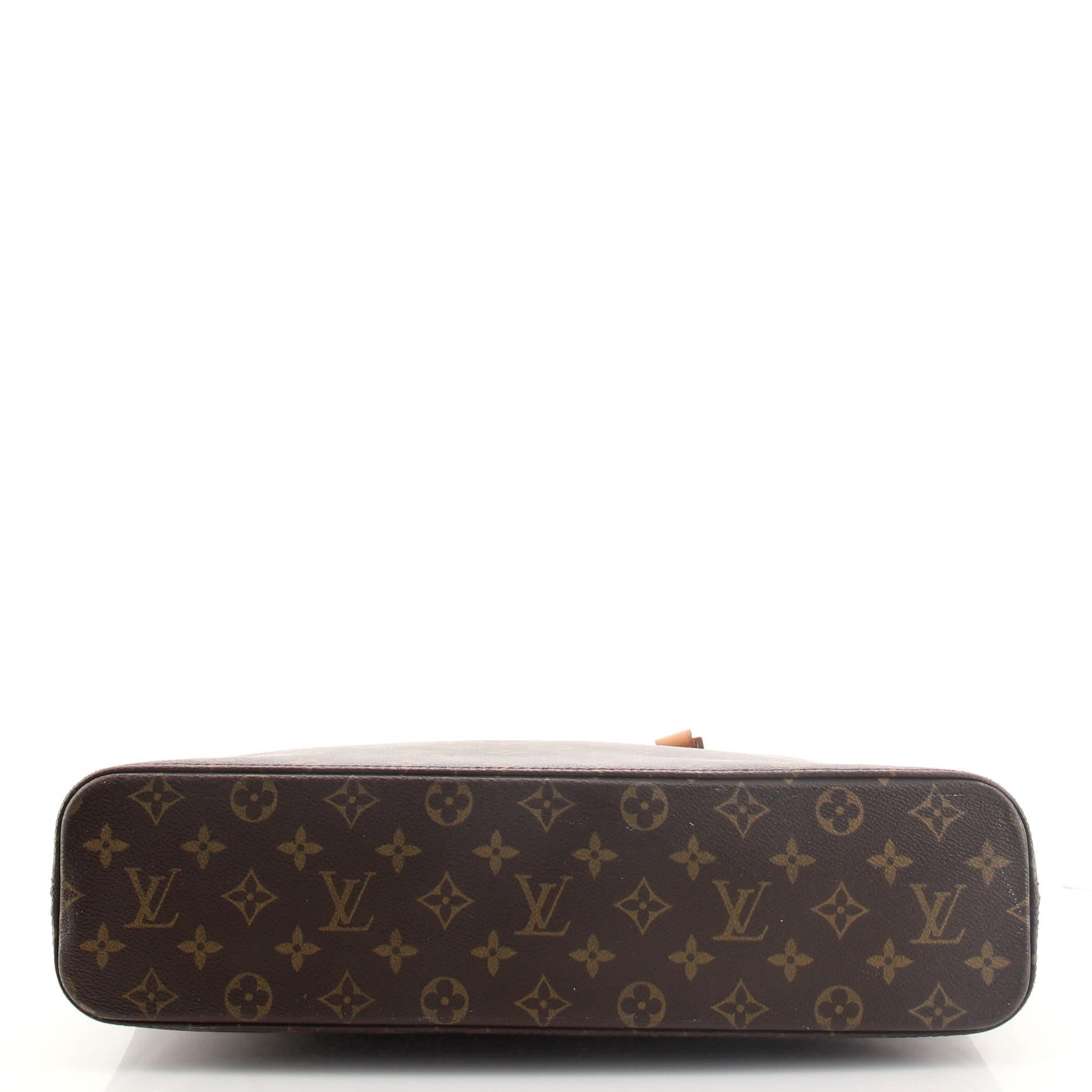 Women's or Men's  Louis Vuitton Luco Handbag Monogram Canvas