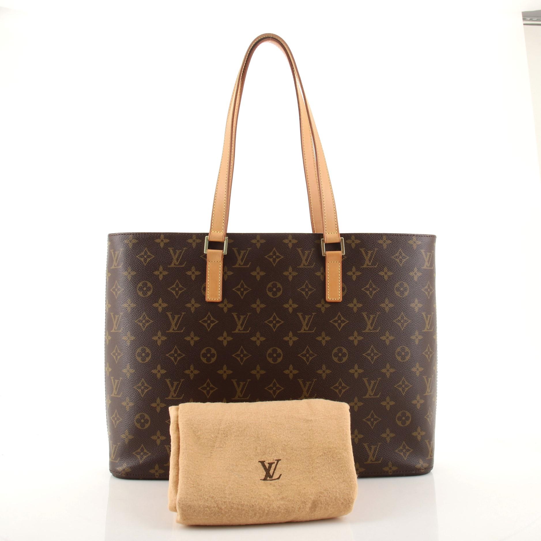 Louis Vuitton Luco Handbag Monogram Canvas 4
