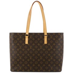 Louis Vuitton Luco Handbag Monogram Canvas