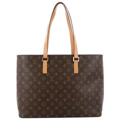Louis Vuitton Luco Handbag Monogram Canvas