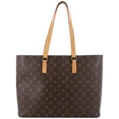 Louis Vuitton Luco Handbag Monogram Canvas