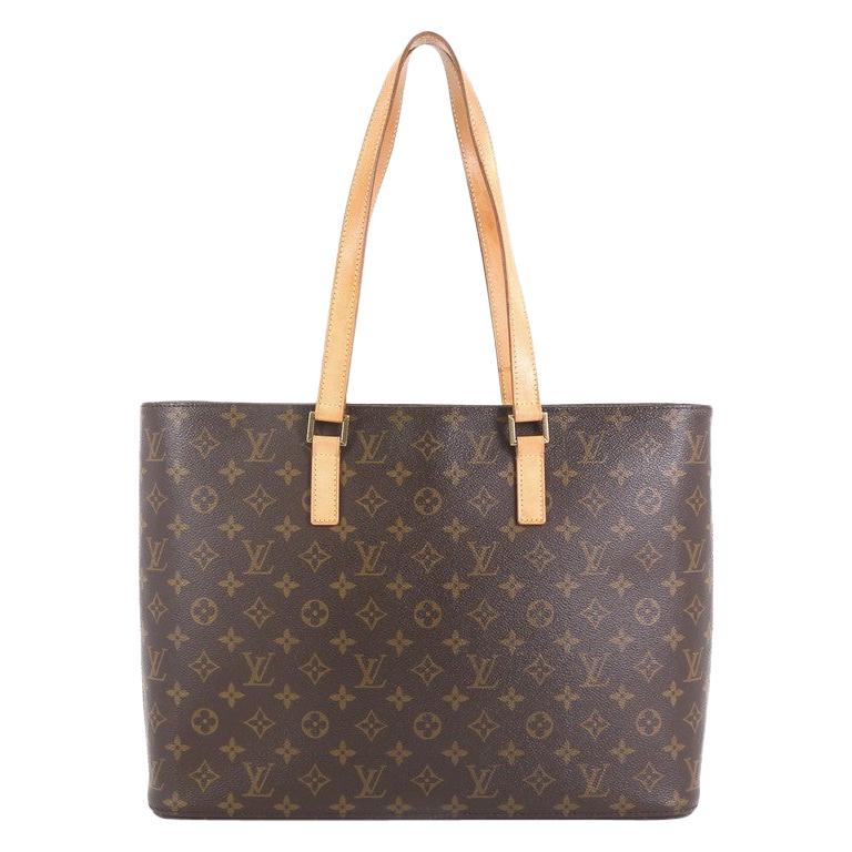 Louis Vuitton Luco Handbag Monogram Canvas