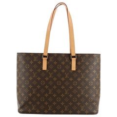 Louis Vuitton Luco Handbag Monogram Canvas