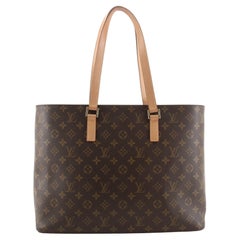 Louis Vuitton Luco Handtasche mit Monogramm aus Segeltuch