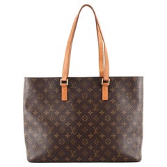 Louis Vuitton Luco Handtasche mit Monogramm aus Segeltuch