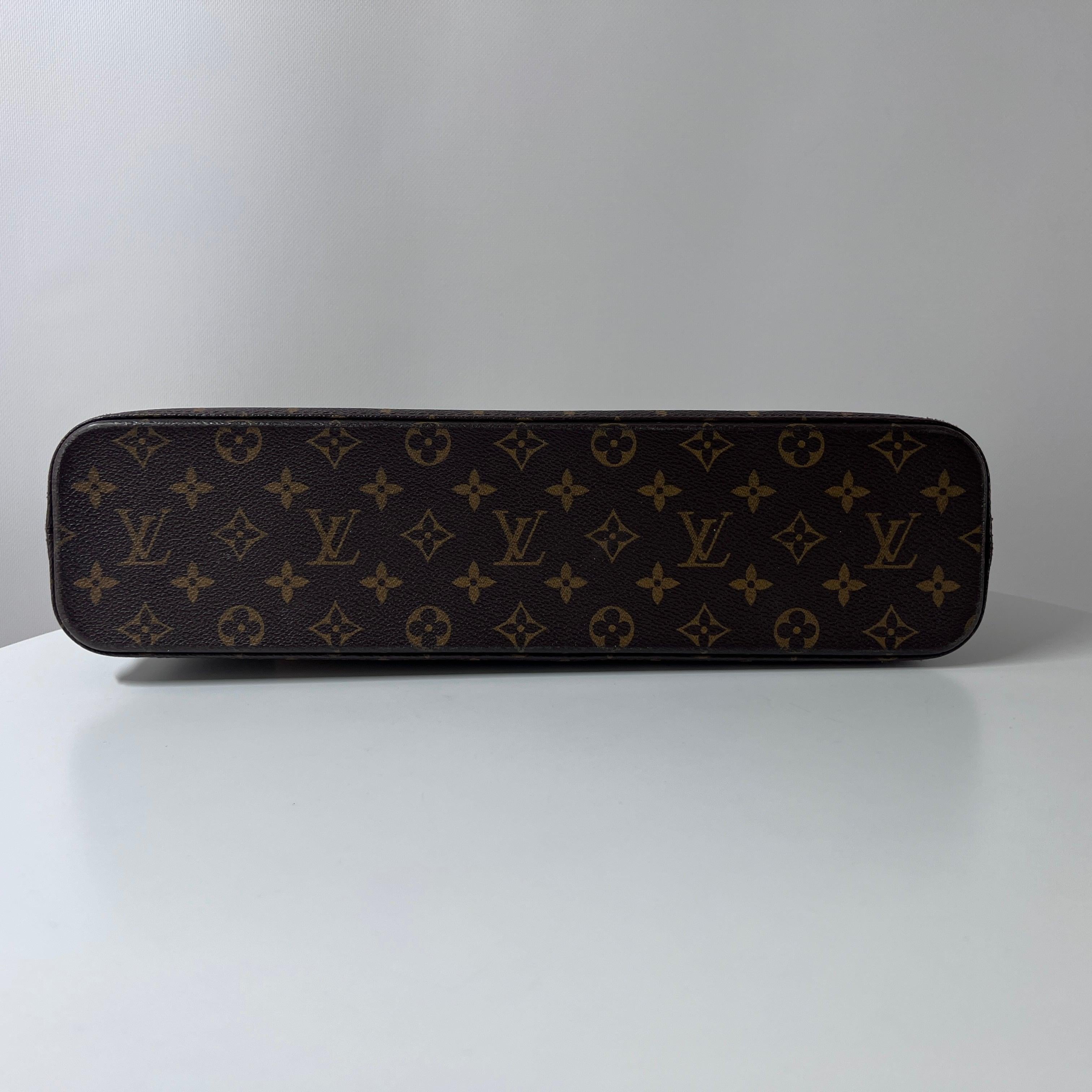 Louis Vuitton Luco Shoulder Tote Monogram Canvas Brown 2004 en vente 6