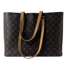 Louis Vuitton Luco Shoulder Tote Monogram Canvas Brown 2004