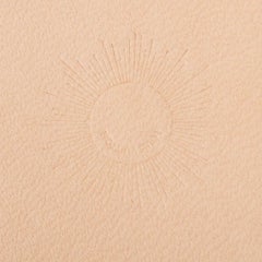 Louis Vuitton Luggage Tag Vachetta w/ Sunburst