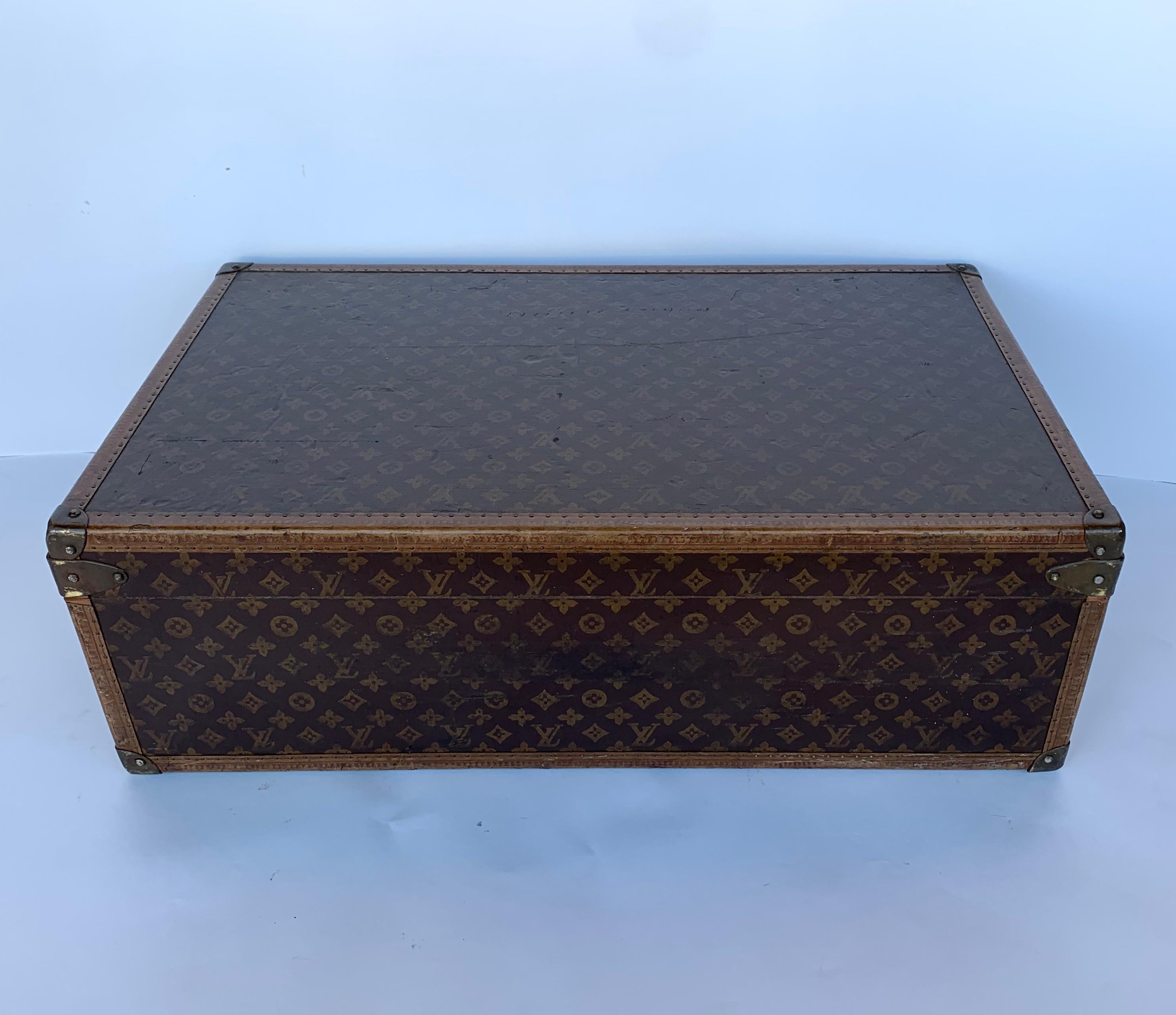 French Louis Vuitton Luggage Trunk