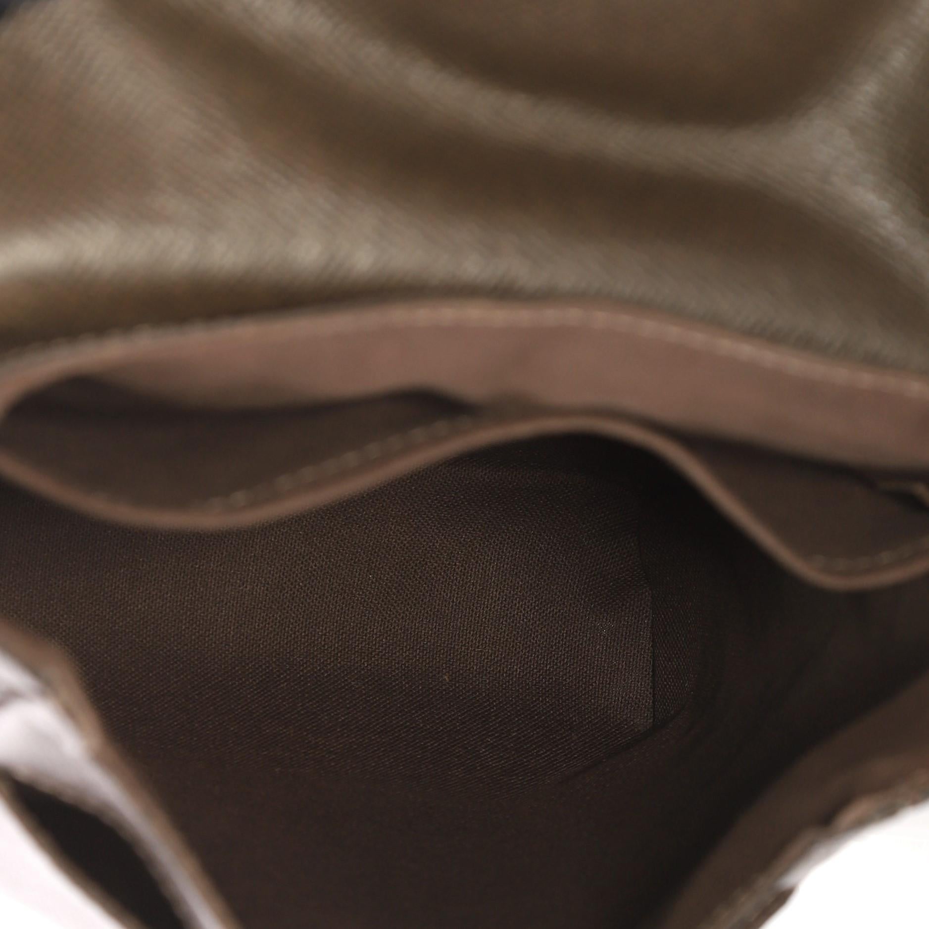 Louis Vuitton Luka Ardoise Handbag Taiga Leather 1