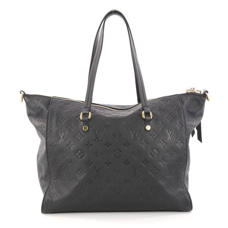 Women's Louis Vuitton Lumineuse Handbag Monogram Empreinte Leather PM