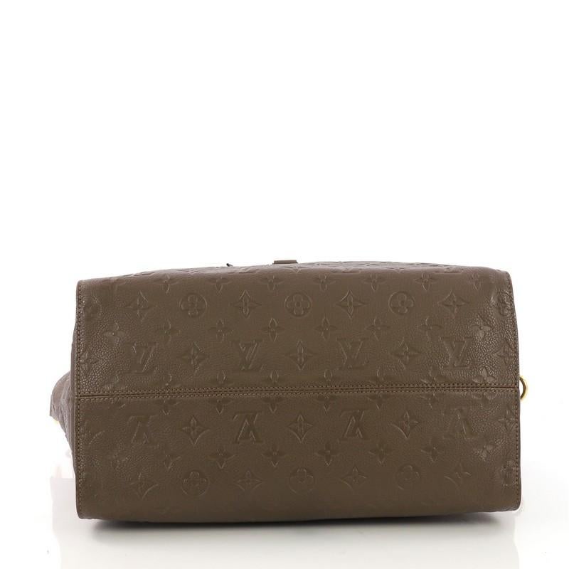 Women's or Men's Louis Vuitton Lumineuse Handbag Monogram Empreinte Leather PM