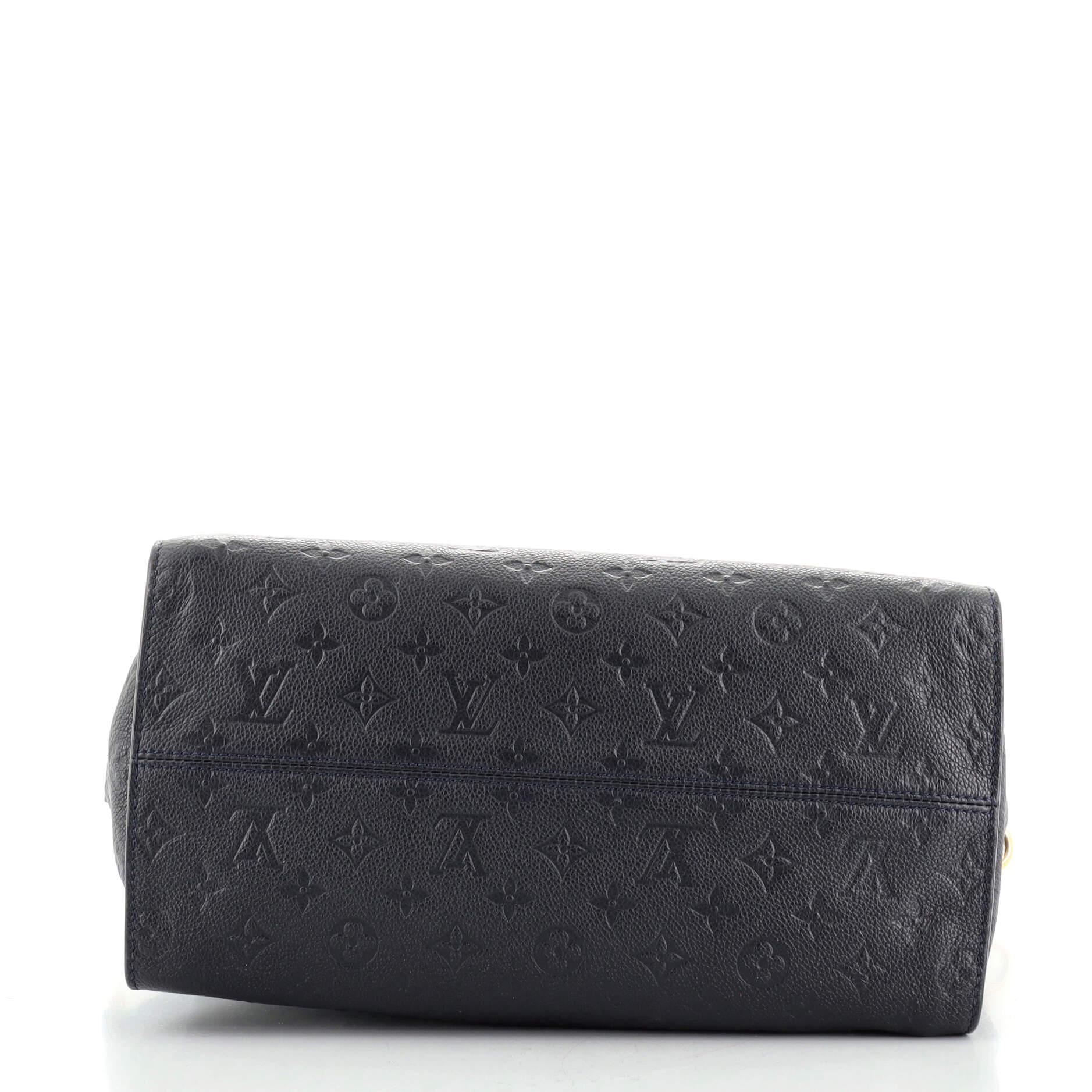 Women's or Men's Louis Vuitton Lumineuse Handbag Monogram Empreinte Leather PM