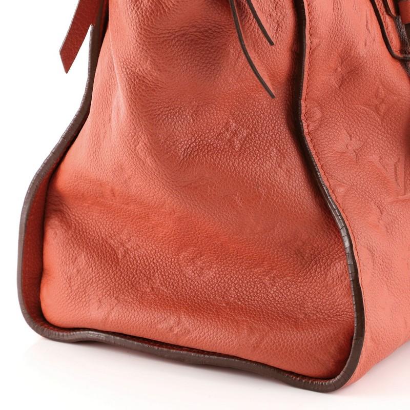 Louis Vuitton Lumineuse Handbag Monogram Empreinte Leather PM 2