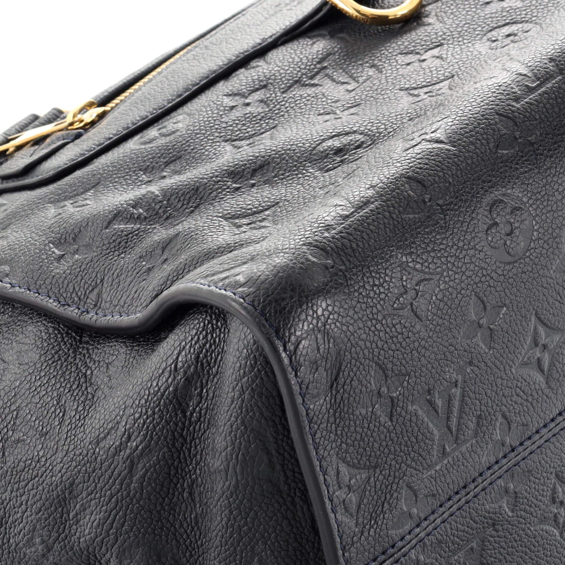 Louis Vuitton Lumineuse Handbag Monogram Empreinte Leather PM 2