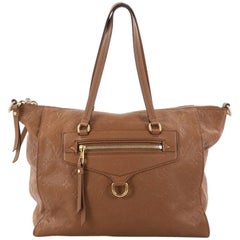 Louis Vuitton Lumineuse Handbag Monogram Empreinte Leather PM