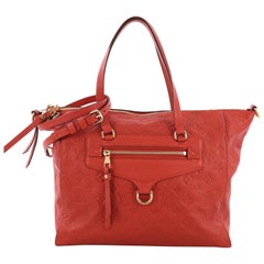 Louis Vuitton Lumineuse Handbag Monogram Empreinte Leather PM