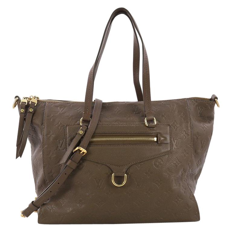 Louis Vuitton Lumineuse Handbag Monogram Empreinte Leather PM