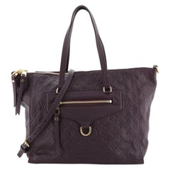 Louis Vuitton Lumineuse Handbag Monogram Empreinte Leather PM