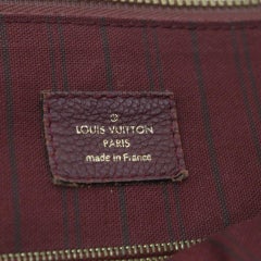 Louis Vuitton Lumineuse Pm 2way Tote 872702 Bordeaux Monogram Empreinte Leather