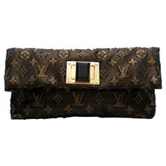 Louis Vuitton Lurex Quilted Monogram Altair Clutch at 1stDibs