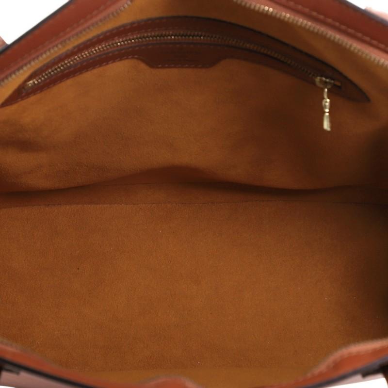 Louis Vuitton Lussac Handbag Epi Leather In Good Condition In NY, NY