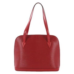 Louis Vuitton Lussac Handbag Epi Leather