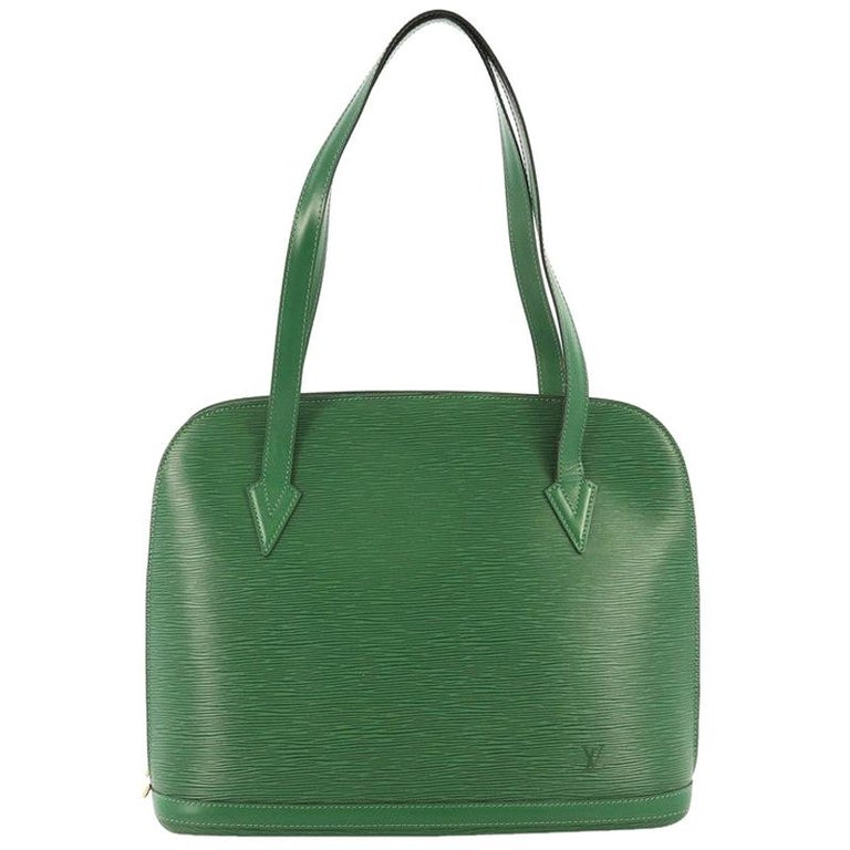 Louis Vuitton Lussac Handbag Epi Leather at 1stdibs