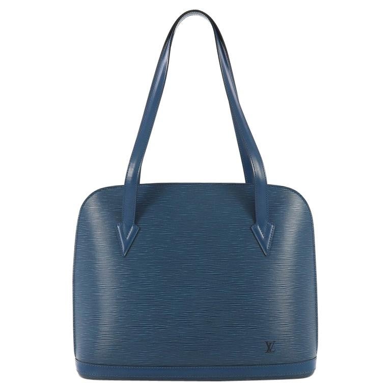  Louis Vuitton Lussac Handbag Epi Leather