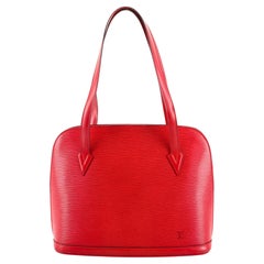Louis Vuitton Lussac Handbag Epi Leather