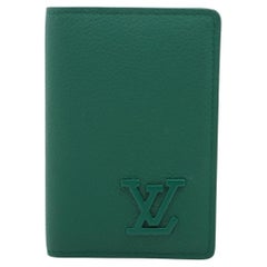 Louis Vuitton LV Aerogram Pocket Organizer de Poche verde