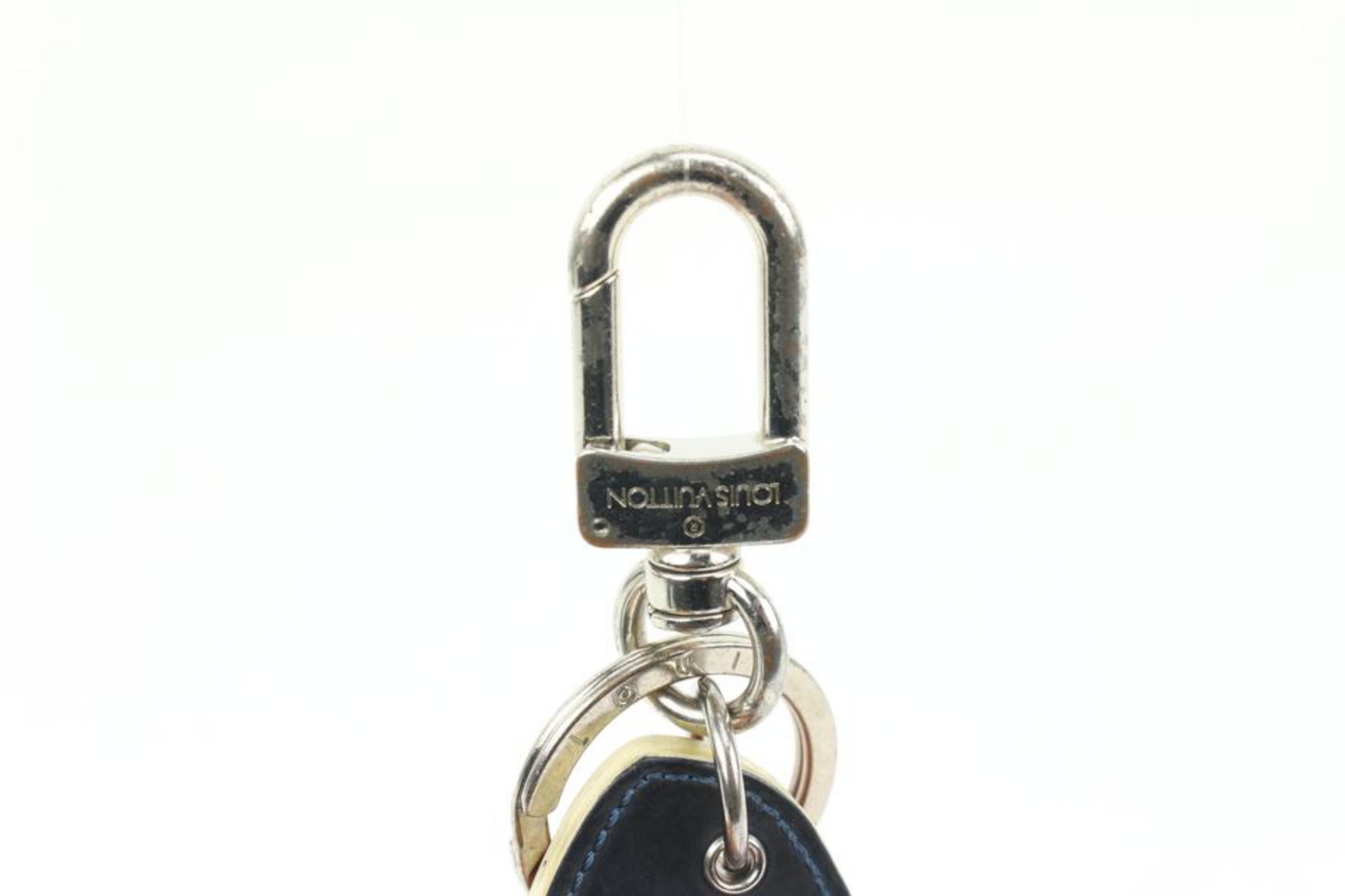 Black Louis Vuitton LV Americas Cup Gaston V Whale Keychain Bag Charm 2lk412s For Sale