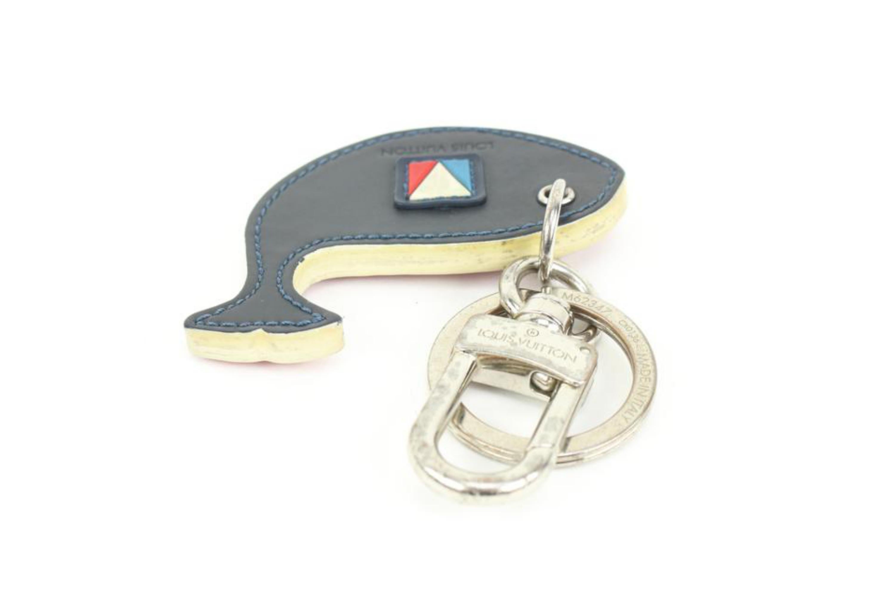 Louis Vuitton LV Americas Cup Gaston V Whale Keychain Bag Charm 2lk412s For Sale 1