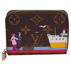 Louis Vuitton LV Atlantic Cruise Compact Zippy Wallet Zip Around 1222lv35