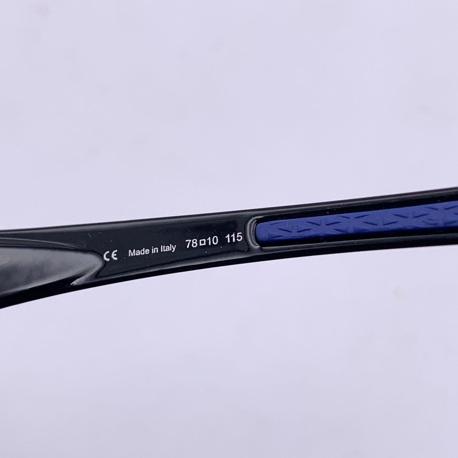 Louis Vuitton LV Cup Blue M80715 Shield Sport Sunglasses 78/10 en vente 1