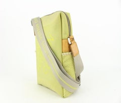Louis Vuitton LV Cup Lime Green Damier Geant Danube Weatherly Crossbody Bag