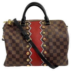 Louis Vuitton - LV Damier Ebene Karakoram Speedy Bandouliere 30 mit Riemen