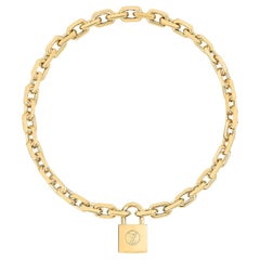 Louis Vuitton LV Edge Cadenas Necklace