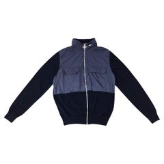 Louis Vuitton LV - Giacca con cappuccio blu navy XL - usata