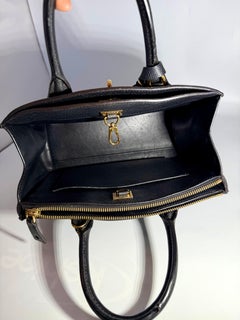 LOUIS VUITTON LV Handbag City Steamer PM Black Calfskin 4453002