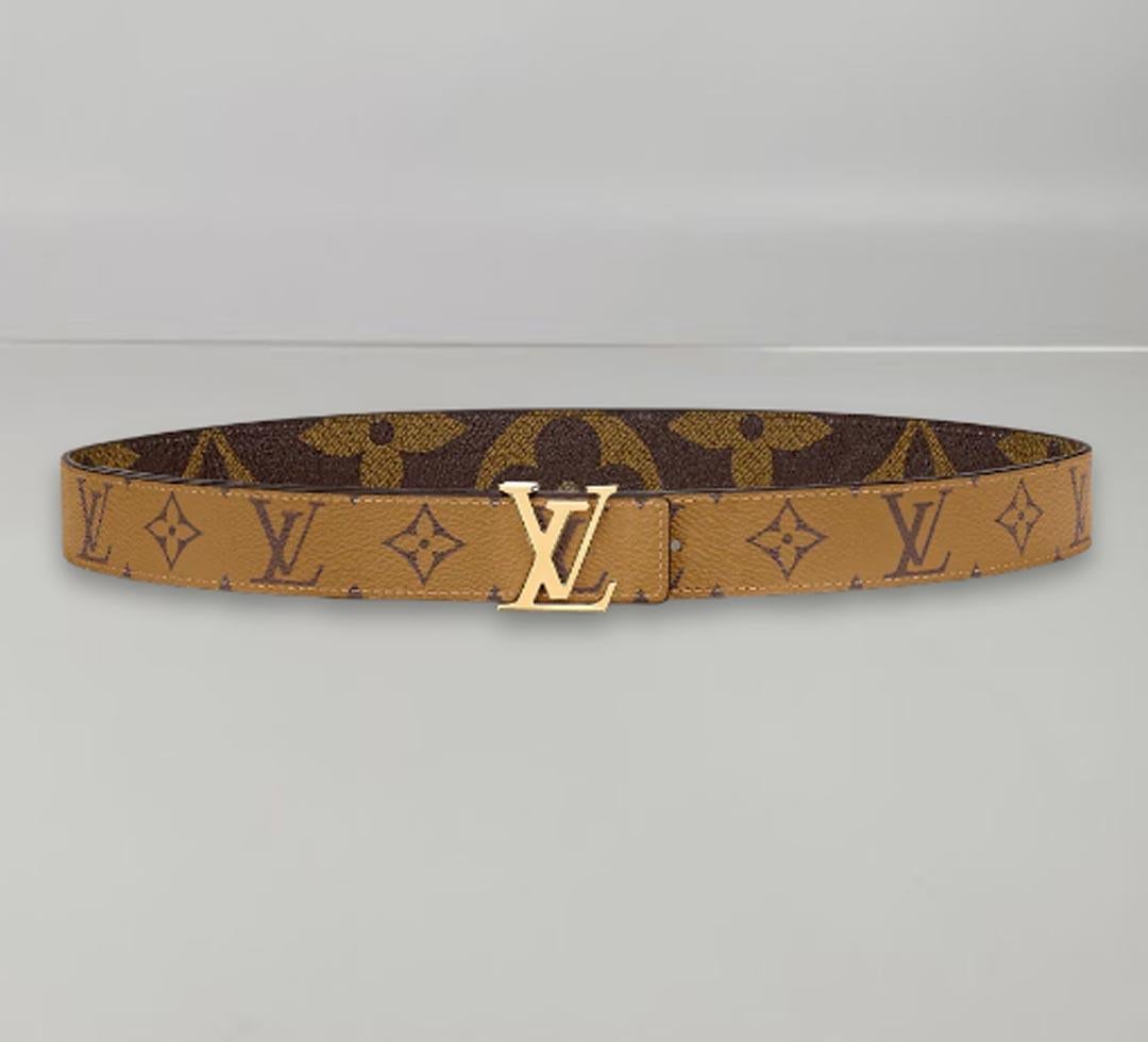 Louis Vuitton LV Iconic 30MM Reversible Belt Size 90cm In New Condition In Nicosia, CY