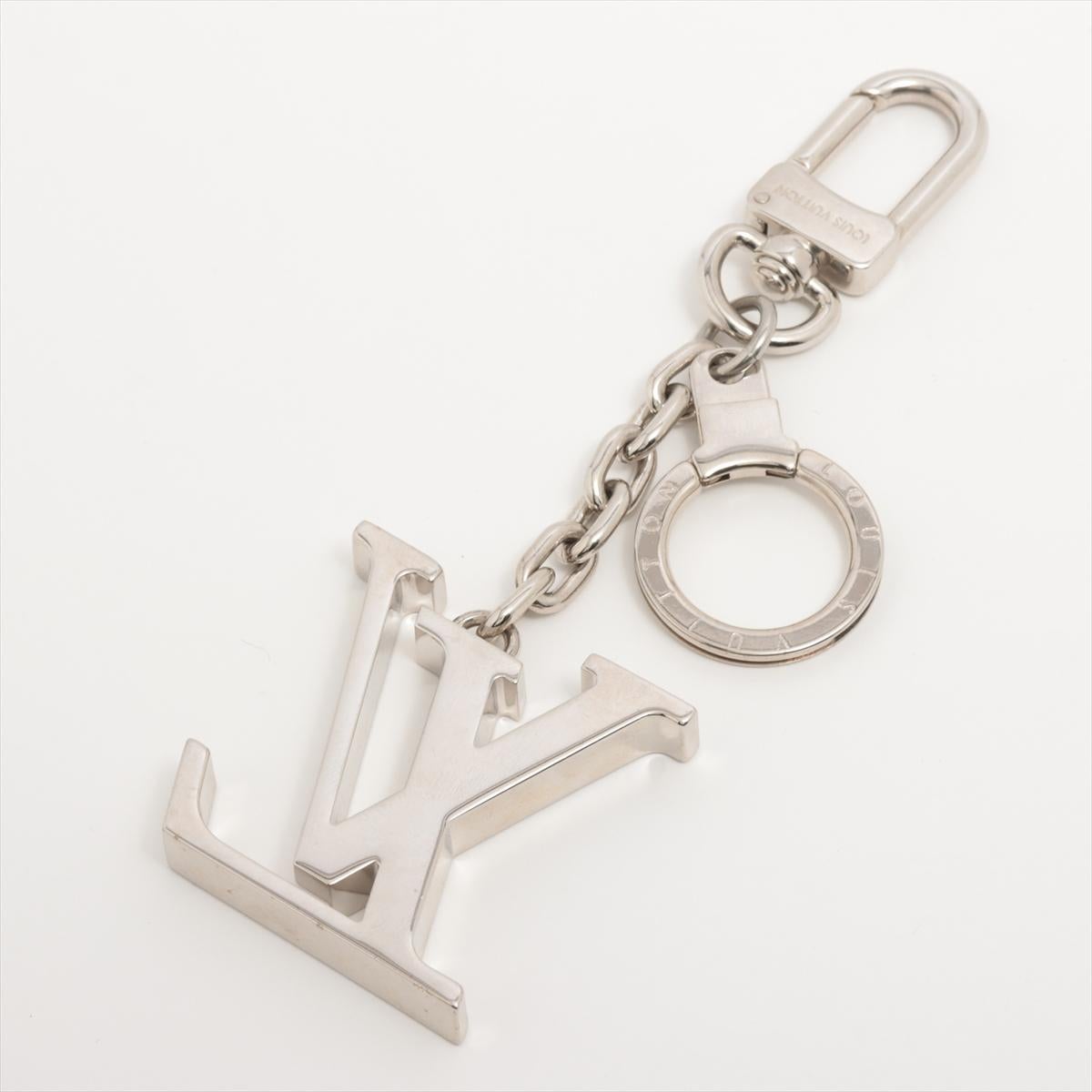 Beige Louis Vuitton LV Initials Bag Charm For Sale