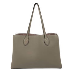 Louis Vuitton LV Lockme Shopper Shoulder Tote Greige Taupe w/ Kit