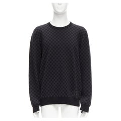 Louis Vuitton Crew Neck Monogram Unisex Street Style Long Sleeves Plain ( SWEATSHIRT MONOGRAM BANDANA, 1AA5FF, 1AA5FC)