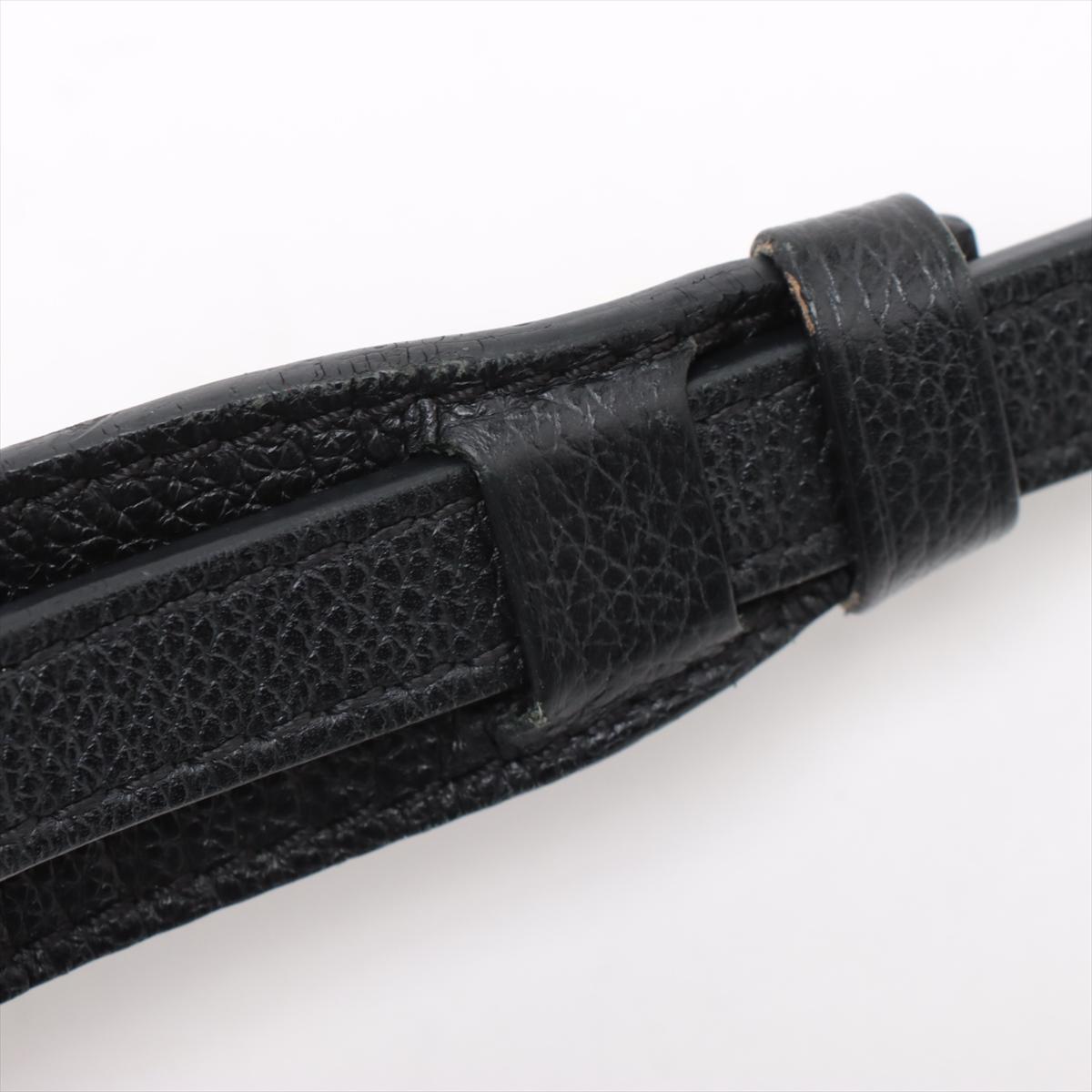 Louis Vuitton LV Logo Lockme II BB Sac à bandoulière Noir en vente 10