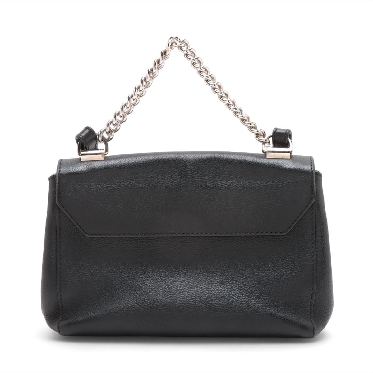Louis Vuitton LV Logo Lockme II BB Sac à bandoulière Noir Bon état - En vente à Humacao, PR