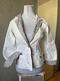 LOUIS VUITTON. LV logo monogram denim jacket