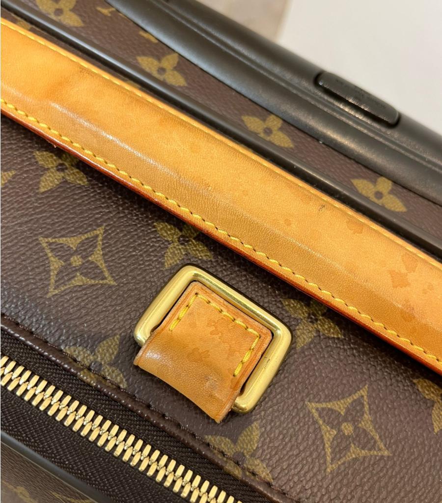 Louis Vuitton 'LV' Logo Pegase 50 Rolling Suitcase 8